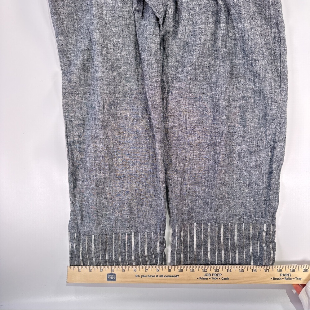 Goddess Gear Womens Hemp Organic Cotton Bib Overalls Wide Leg M - Picture 13 of 13